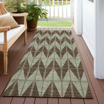 Addison Rugs Machine Washable Indoor/ Outdoor Modern Zeke Chantille Rug