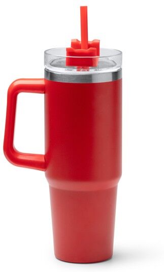 Tasse thermique personnalisable en acier recyclé 870 ml Kranston rouge TAILLE UNIQUE ADULTE