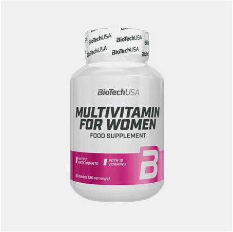 BIOTECH USA MULTIVITAMIN FOR WOMEN 60 COMPRIMIDOS