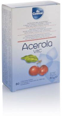 Cosval Spa Acerola Vitamina C 80 Tavolette
