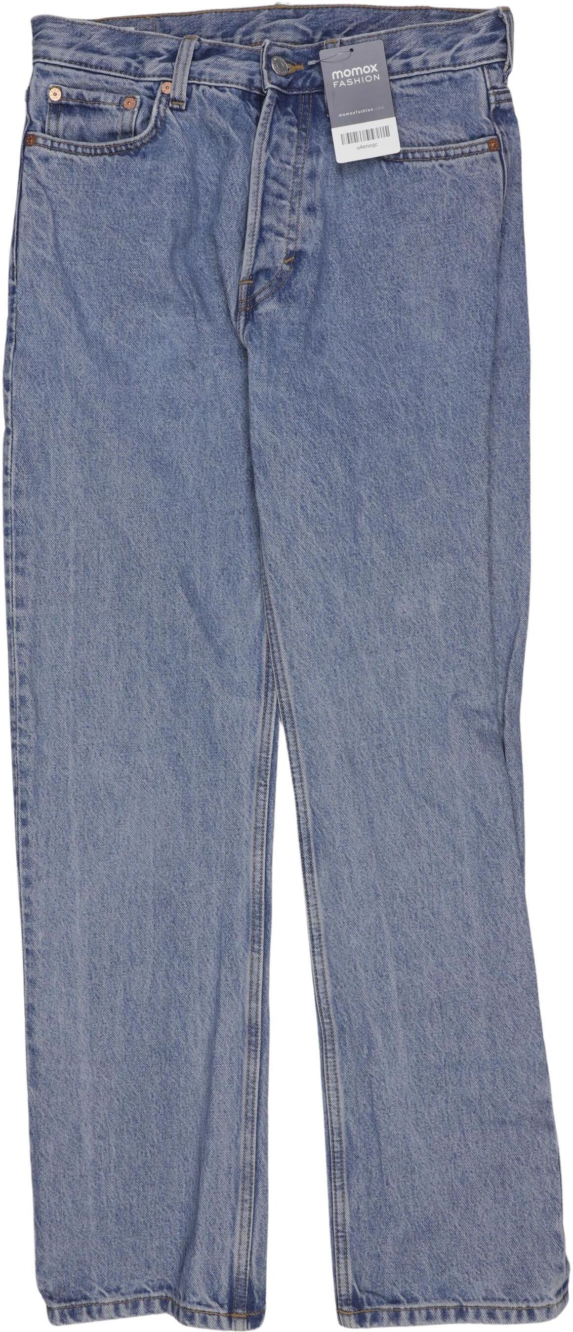 Weekday Herren Jeans, Hellblau, Gr. W27, Baumwolle - Second Hand