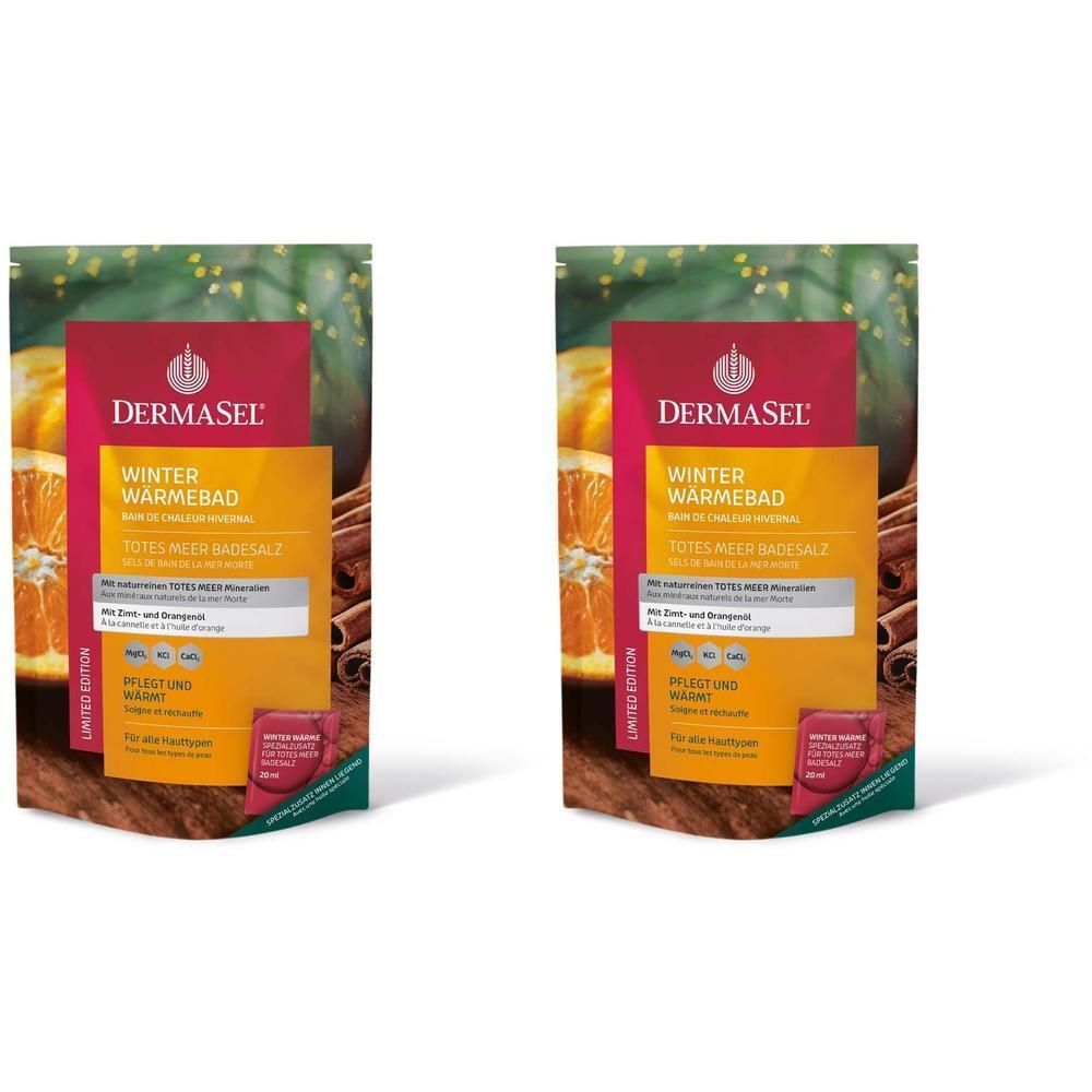 Dermasel Totes Meer Winter Wärmebad 2x 2x1 P Bad