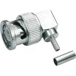 TG 100023458 - BNC-Winkelstecker 75 Ohm G13/G50 (0,4/2,5)