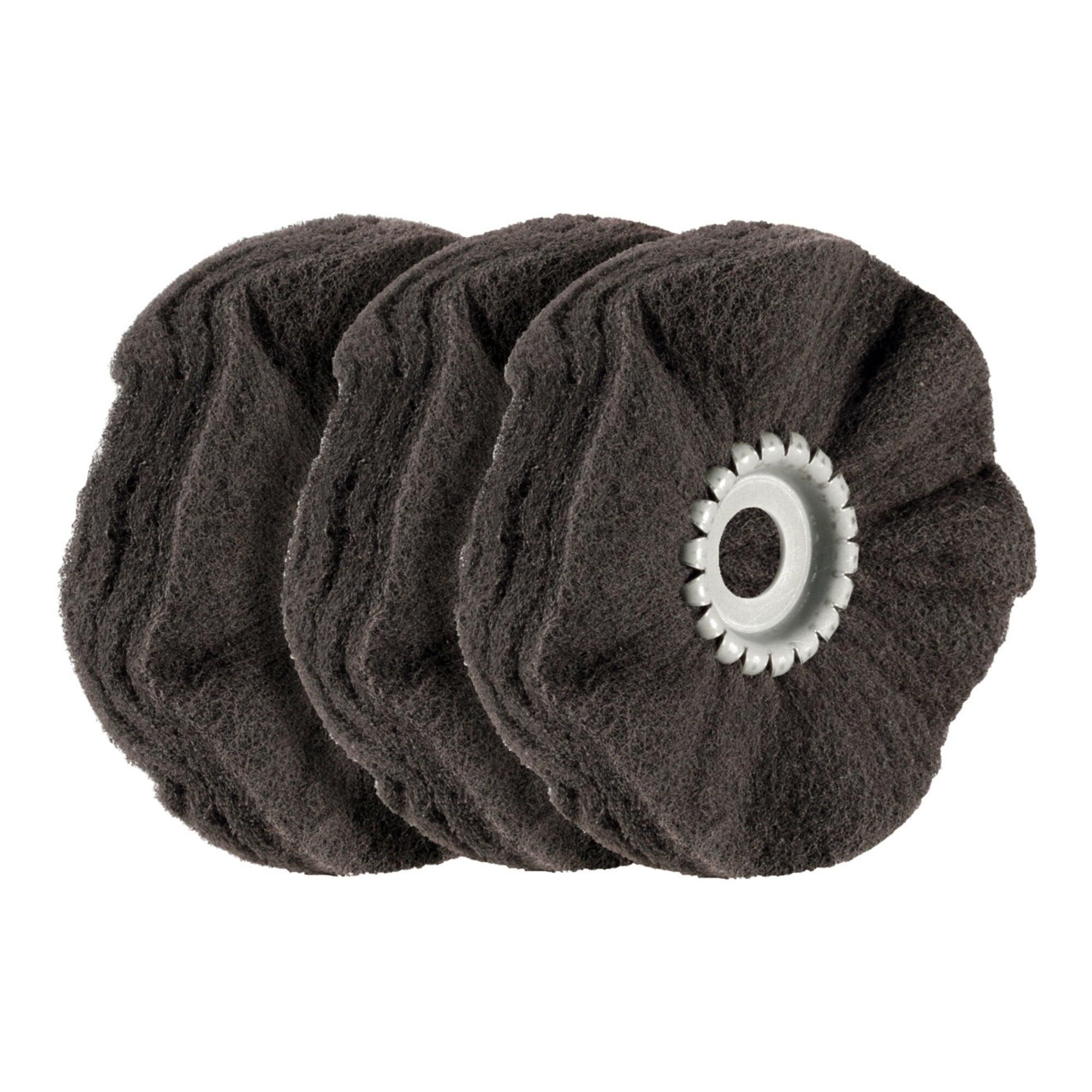 Osborn Schleifvliesring-Set, 3-teilig (SiC), zum Satinieren fein, Ring-⌀ 100 mm (L065681700)