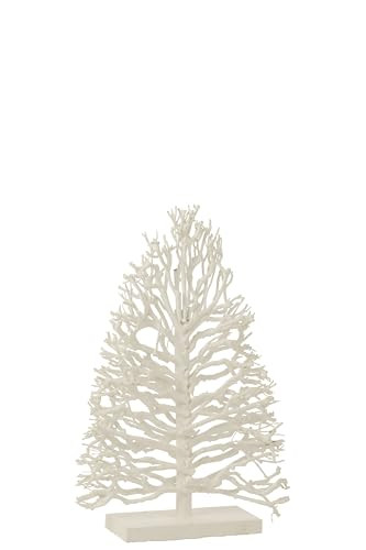 J-Line Decoratieve Boom Dreams Ivoor