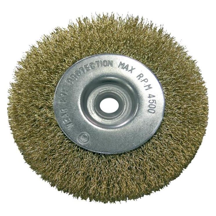 Proline Pro-Line Tellerbürste aus gewelltem Messingdraht mit 22 mm Ø = 150 mm Öffnung - 32815 (32815)