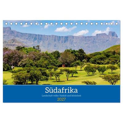 Südafrika - Landschaft voller Vielfalt und Schönheit (Tischkalender 2027 DIN A5 quer), CALVENDO Monatskalender