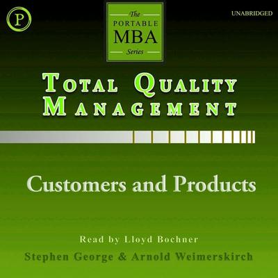 Total Quality Management - Stephen George, Audio, 9781607476979