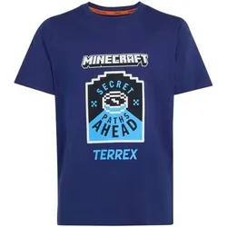 ADIDAS Kinder Shirt Minecraft, Größe 116 in Blau Blau