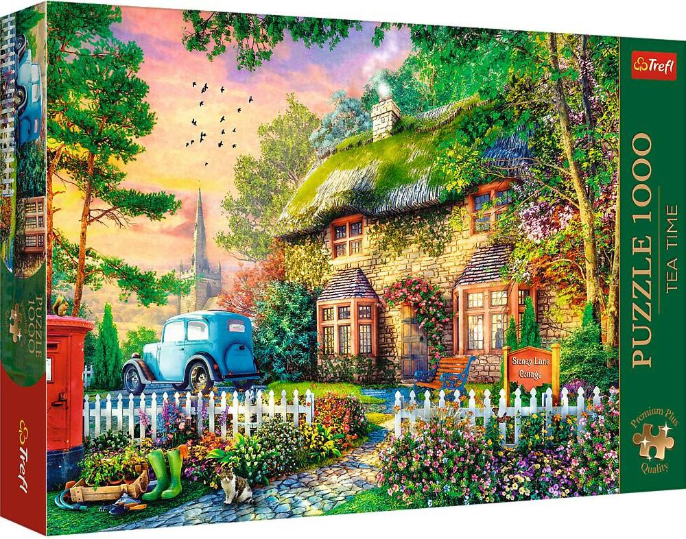 Trefl Premium Plus Puzzel Thee-tijd 1000 stukjes