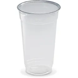 Becher (rPET) glasklar Ø95mm 0,5L
