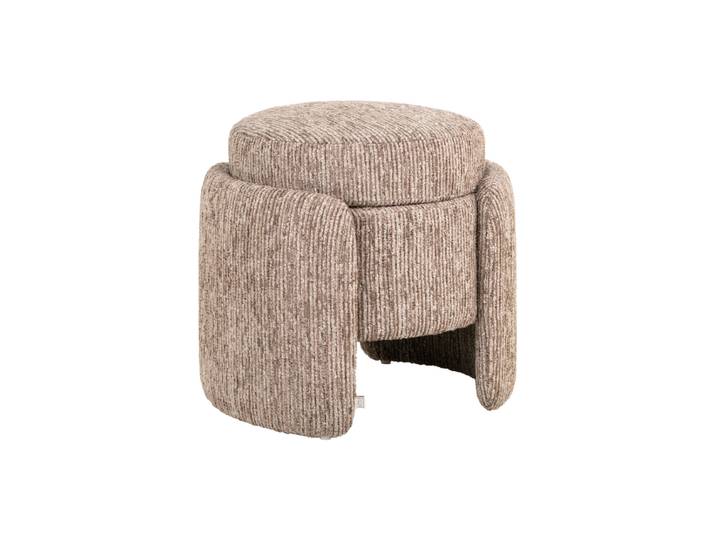 Design Hocker „Cupid“ Mocca Linear Richmond Interiors
