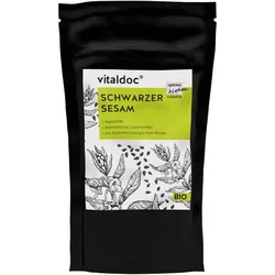 Schwarzer Sesam - ganz