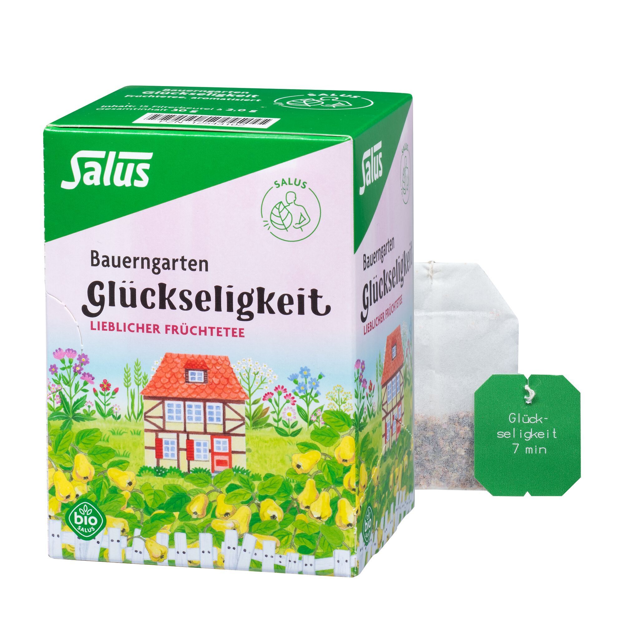 BAUERNGARTEN-Tee Glückseligkeit Früchtetee Salus 15 St Filterbeutel