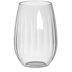 48 Mehrweg Gläser Wasserglas Tritan 535 ml Venezia Wiederverwendbar Kunststoff unzerbrechlich transparent Plastik Tumblerglas