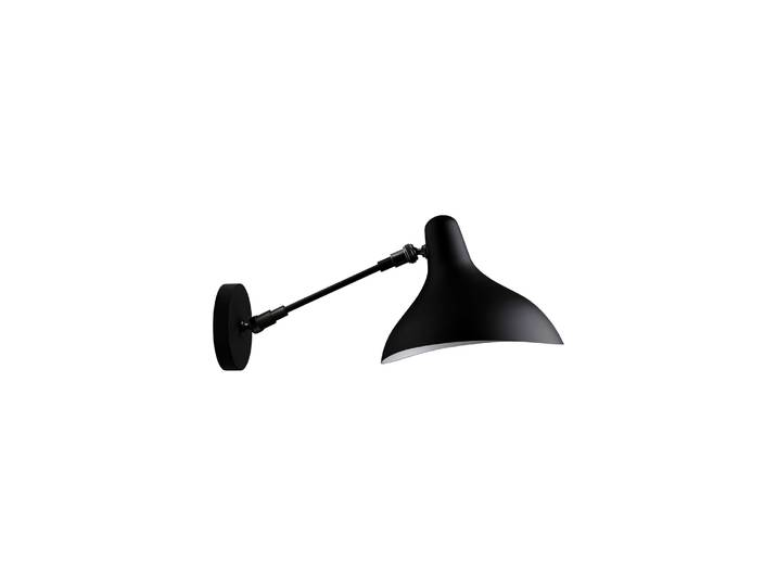 DCW éditions - Applique orientable Mantis - Noir - Laiton - Designer Bernard Schottlander