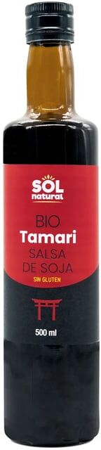 Sol Natural Tamari Molho De Soja Bio 500 ml
