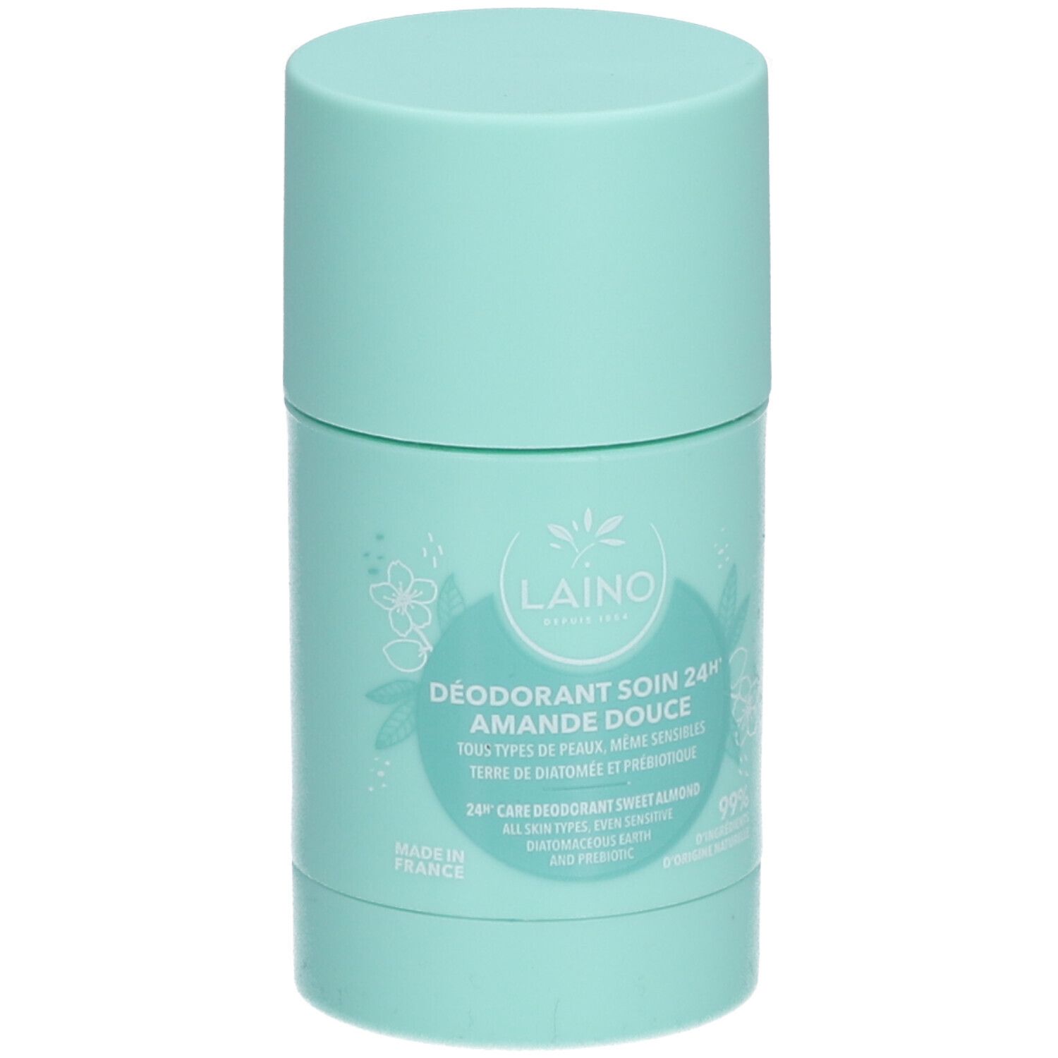 Laino deo solide amande douce stick 60g 60 g Stifte