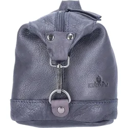 The Skandinavian Brand Mini Leder Rucksack - blau