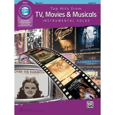 Top Hits from TV, Movies & Musicals Instrumental Solos, Taschenbuch von Alfred Music, Alfred Music Publishing Company, 978-1-4706-3298-4