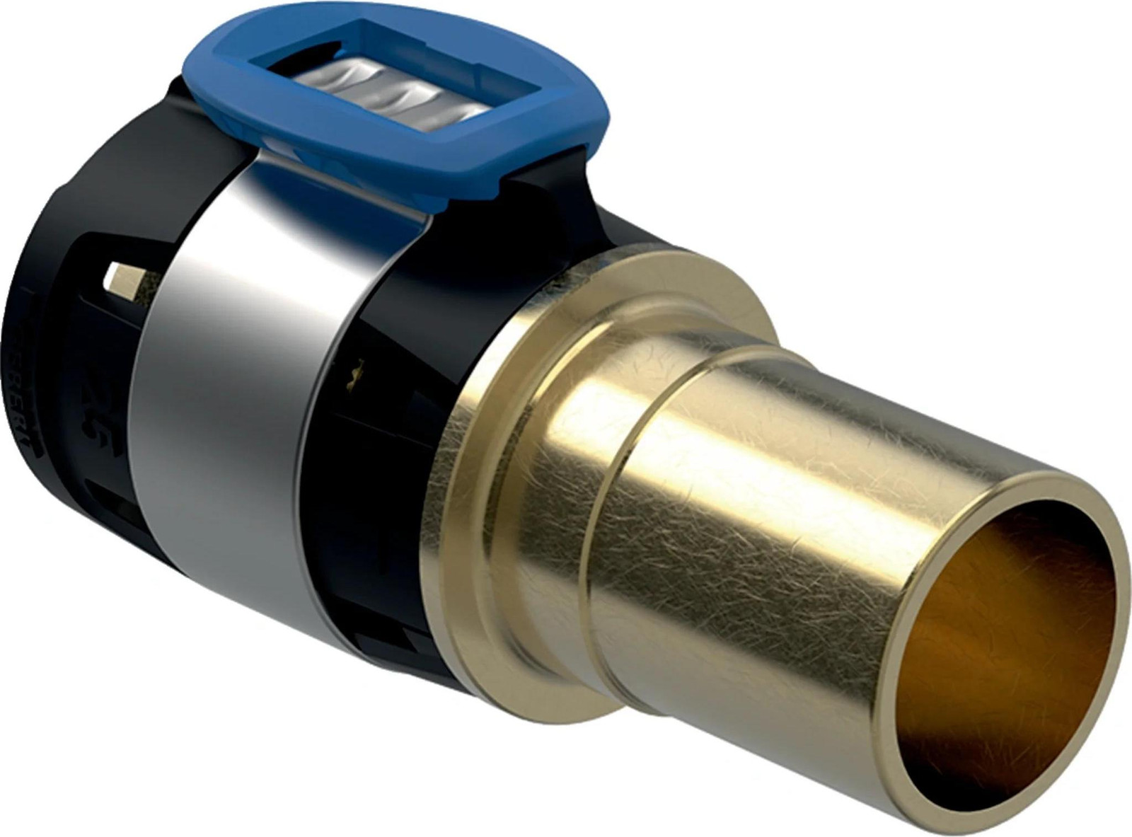 Geberit GE FlowFit overgangsstuk Mapress RG+ met inwendige aansluiting d25 x 22mm