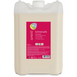 Sonett Bodenpflege DE3093 Schmierseife, Konzentrat, reinigt & schützt Stein- & Holzböden, 10 Liter