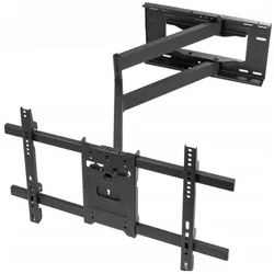 Maclean MC-985 (Wand, 45 kg, 37" - 80"), TV Wandhalterung, Schwarz