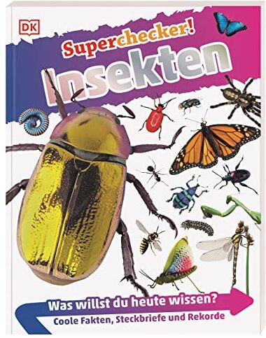 Andrea Mills - Superchecker! Insekten: Was willst du heute wissen? Coole Fakten, Steckbriefe und Rekorde - Preis vom 09.10.2026 07:28:09 h