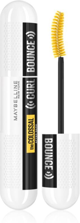 MAYBELLINE NEW YORK The Colossal Curl Bounce After Dark Volumizing and Curling Mascara ultra black 10 ml