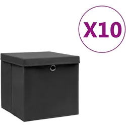 vidaXL, Aufbewahrungsbox, Dasenin (10 Stück) (10x, 28 x 28 x 28 cm)