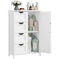 Vasagle, Badezimmerschrank, Felix (55 x 28.50 x 82 cm)