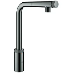 GROHE SPT-Batterie Minta Smart Control 31613 L-Ausl. azb. Spülbr. hard graphite, 31613A00 31613A00