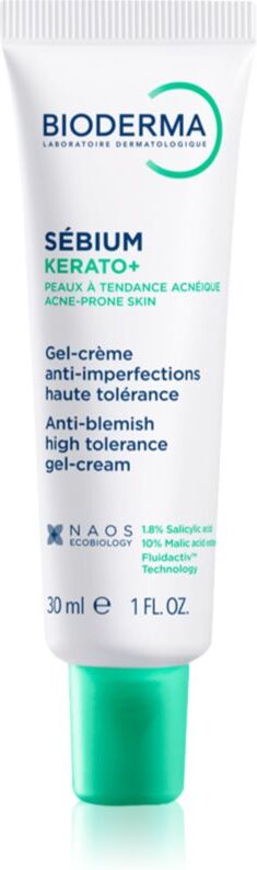 Bioderma Sébium Kerato+ Gel-Creme für Unvollkommenheiten wegen Akne Haut 30 ml