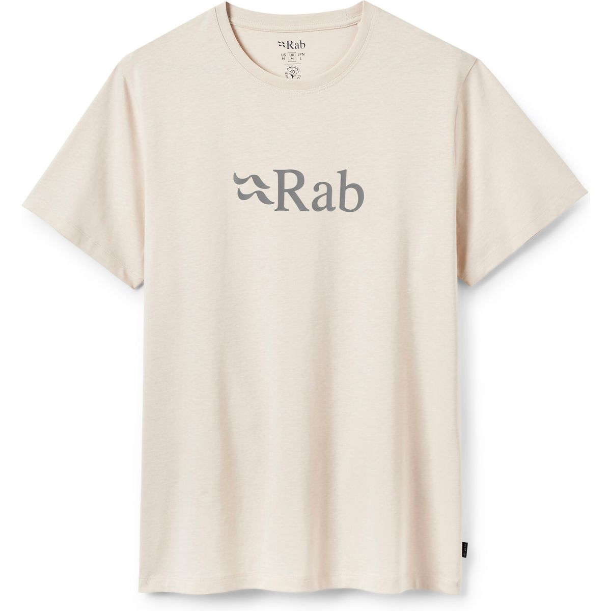 Rab Stance Logo Tee ecru (ECR) L QCB-08-ECR-LRG