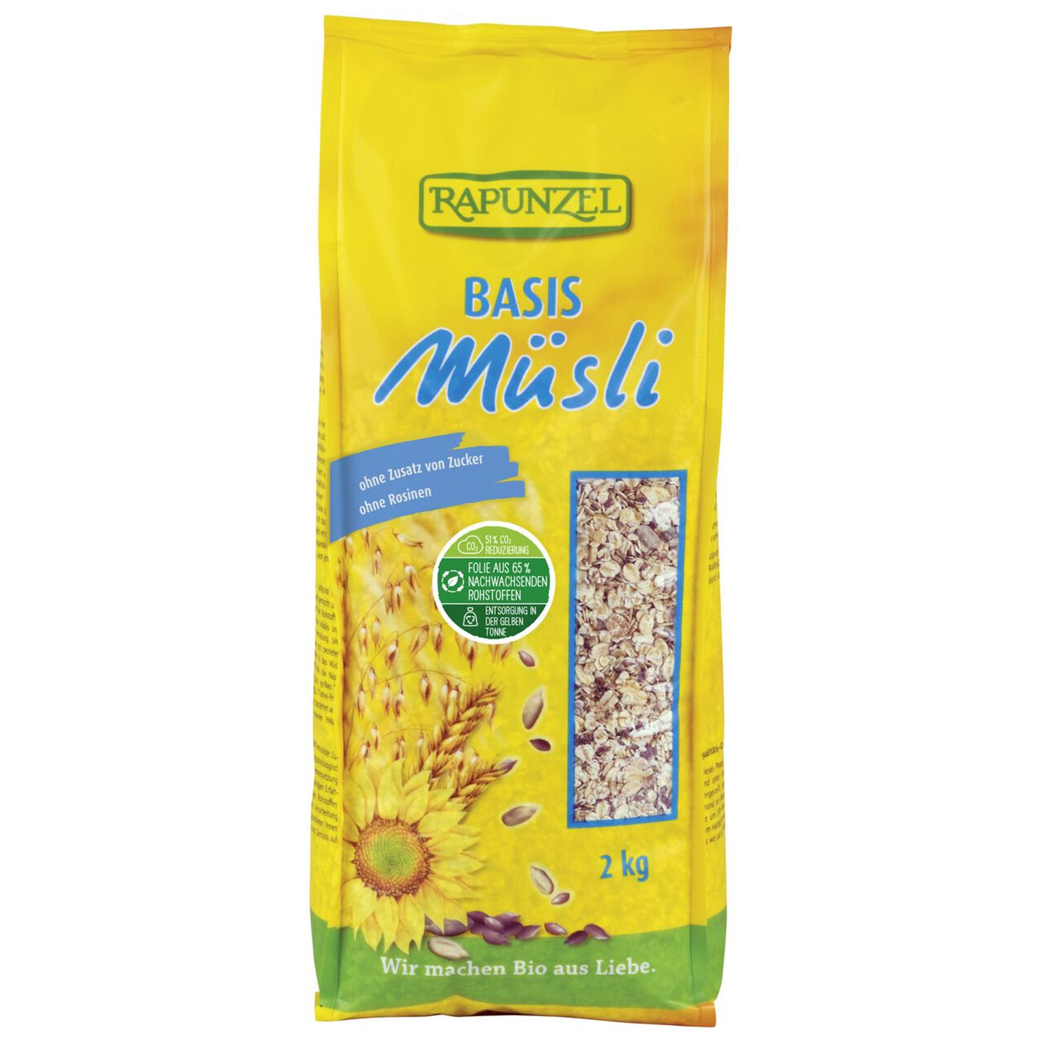 Rapunzel Bio Basis Müsli 2000 g