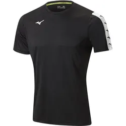 Mizuno, Unisex, Sportshirt, Nara Tee (L), Schwarz