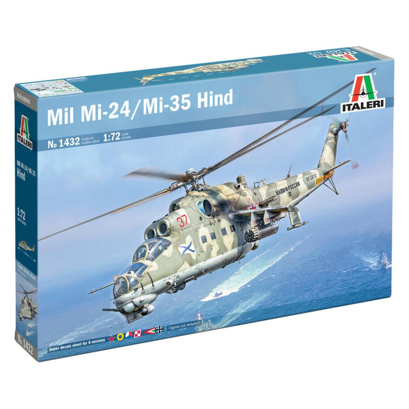 Italeri 1:72 Mil MI-24P / Mil MI-35P (510001432)