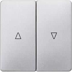 Siemens Schalterprogramm Abdeckung Jalousie-Schalter/-Taster Delta Aluminium (Metallic) 5TG6254 1 St.