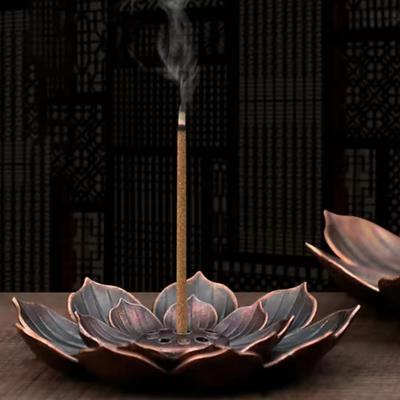 Inspired Finds Lotus Alloy Incense Burner And Stick Holder For Meditation And Home Decor Lotus Alloy Incense Burner And Stick Holder For Meditation And Home Decor