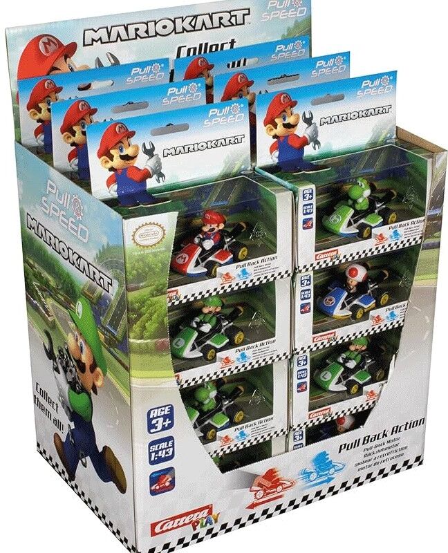 Voiture Mario Kart : Luigi échelle 1:43 - Carrera