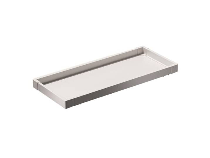 YDHFCD Schuhauszug Mit Drucköffnung Ohne Bohren Im Schrank Integrierte Aluminiumstruktur, rostfrei, kratzfest, 30 kilograms Tragfähigkeit(White,86x46x6.5cm)