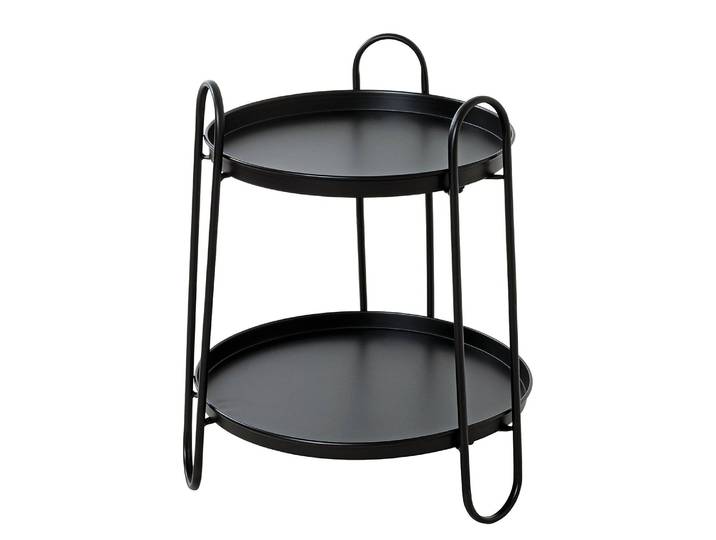 Bout de canapé Albury 50cm Noir
