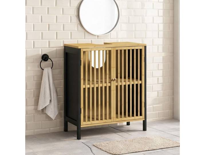 Armoire A Pharmacie en Bois Bois naturel 60 x 30 x 70 cm