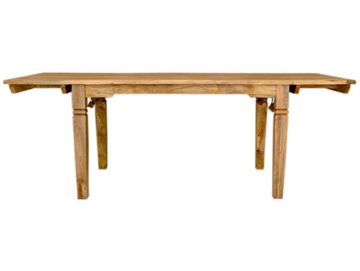 Indischesmoebelhausde Esstisch Ausziehtisch Guru140/220x90 aus Mangoholz
