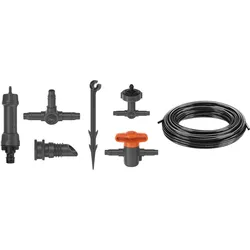 Gardena Micro-Drip-System Tropfbewässerung Set Balkon (15 Pflanzen) (13401-20)