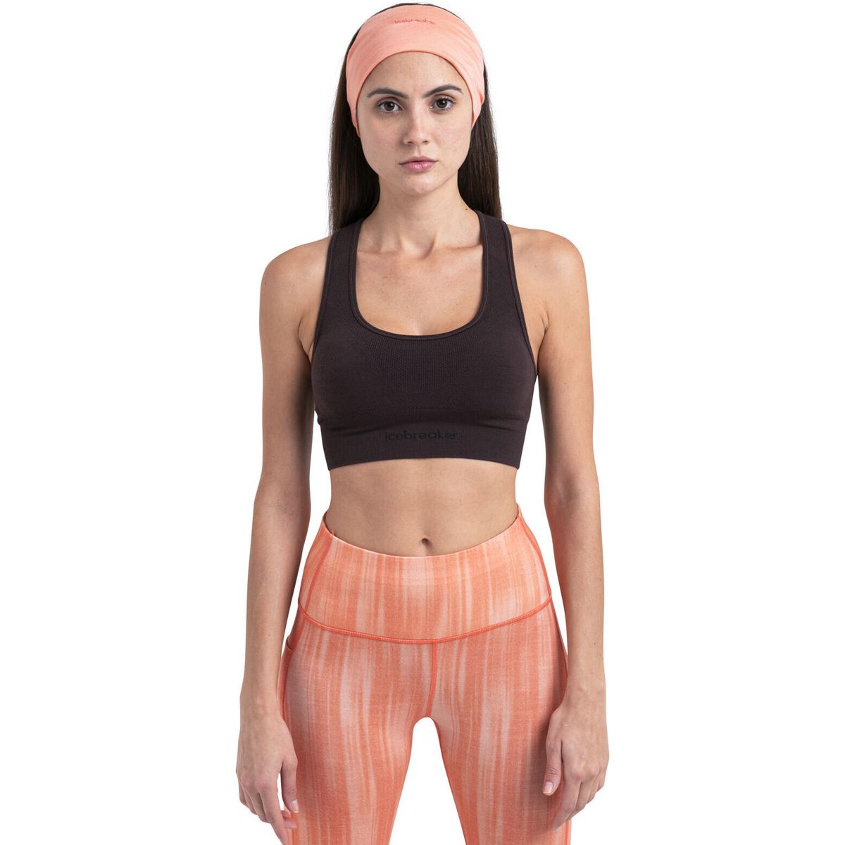 Icebreaker W Mer 260 Zoneknit Seamless Bra bittersweet (IBC99) M 0A56XNIBC99-M