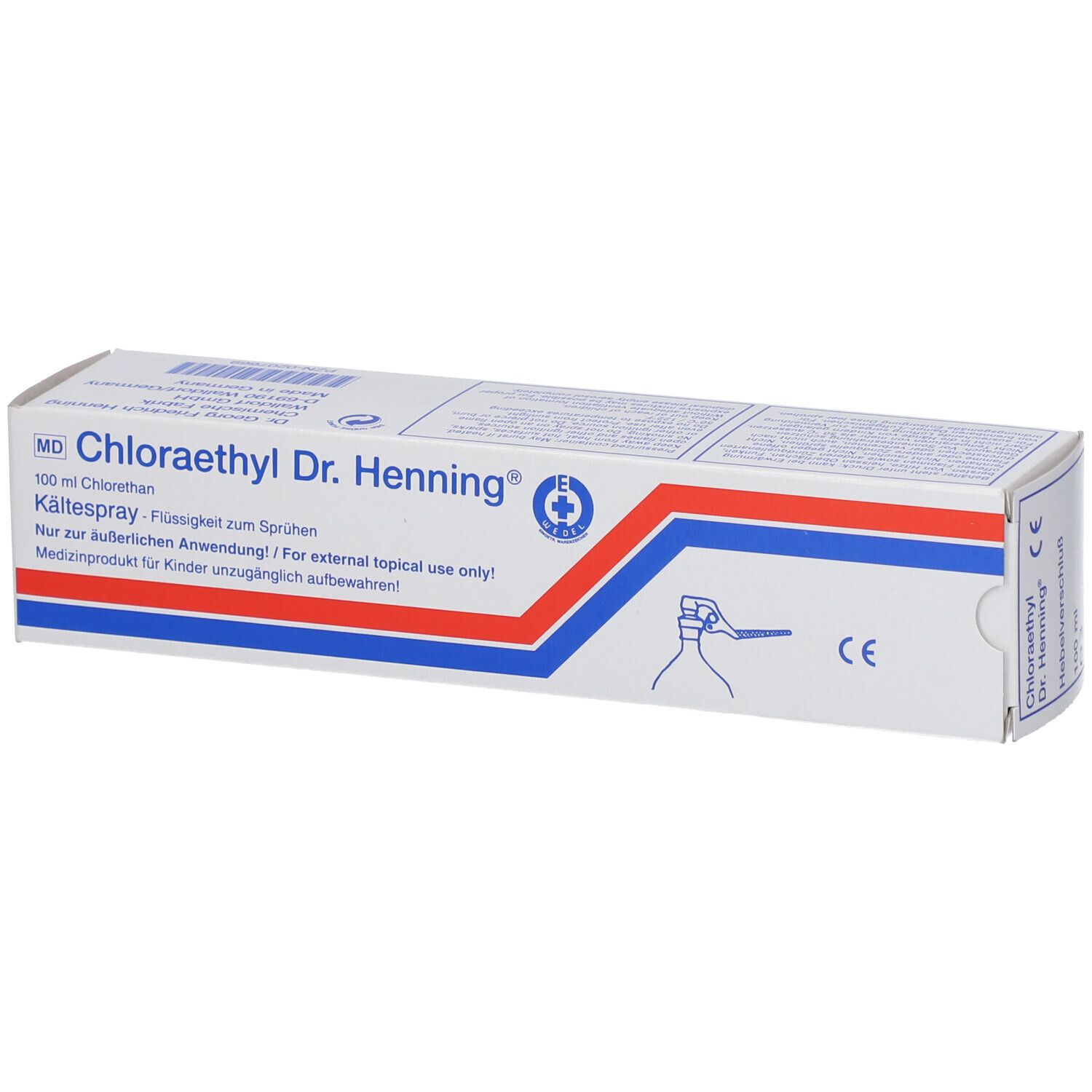 Chloraethyl Dr. Henning Hebelverschluss 100 ml Spray