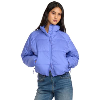 Outdoorjacke BILLABONG "High Line", Damen, Gr. M, blau (iris), Obermaterial: 100% Polyester., Jacken Outdoorjacke