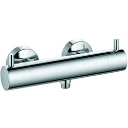 Kludi, Duscharmatur + Badewannenarmatur, Thermostat-Brausearmatur BOZZ