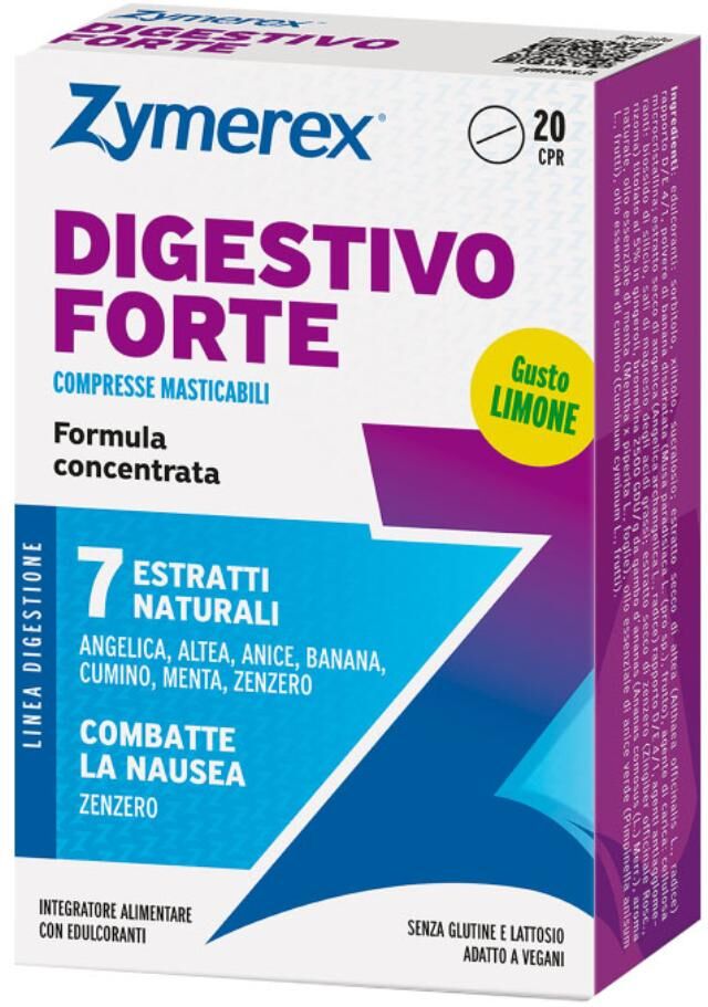 WILCO FARMA Srl SU Zymerex Digestivo Forte, 20 Compresse